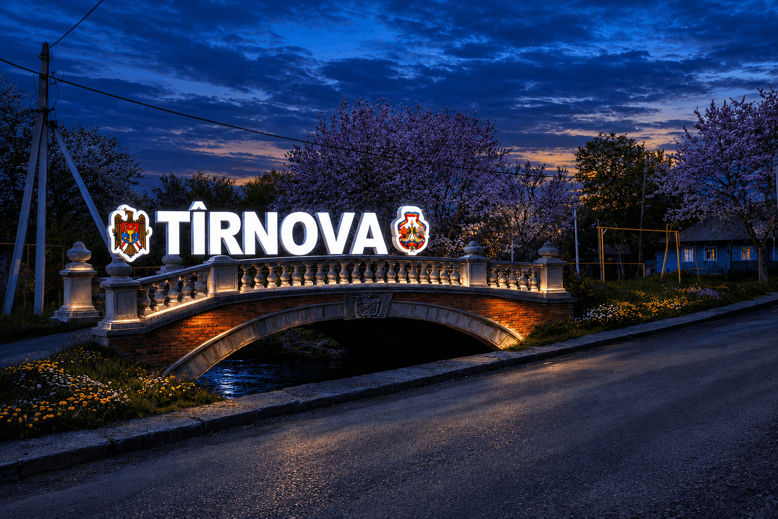 Litere Volumetrice: Tîrnova