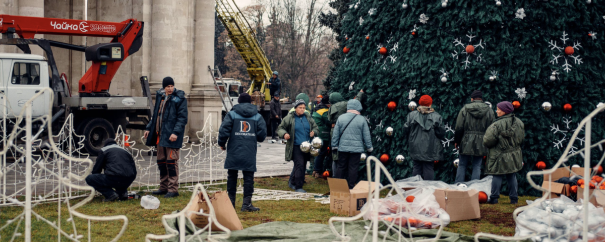 decorarea PMAN de catre Decoratii